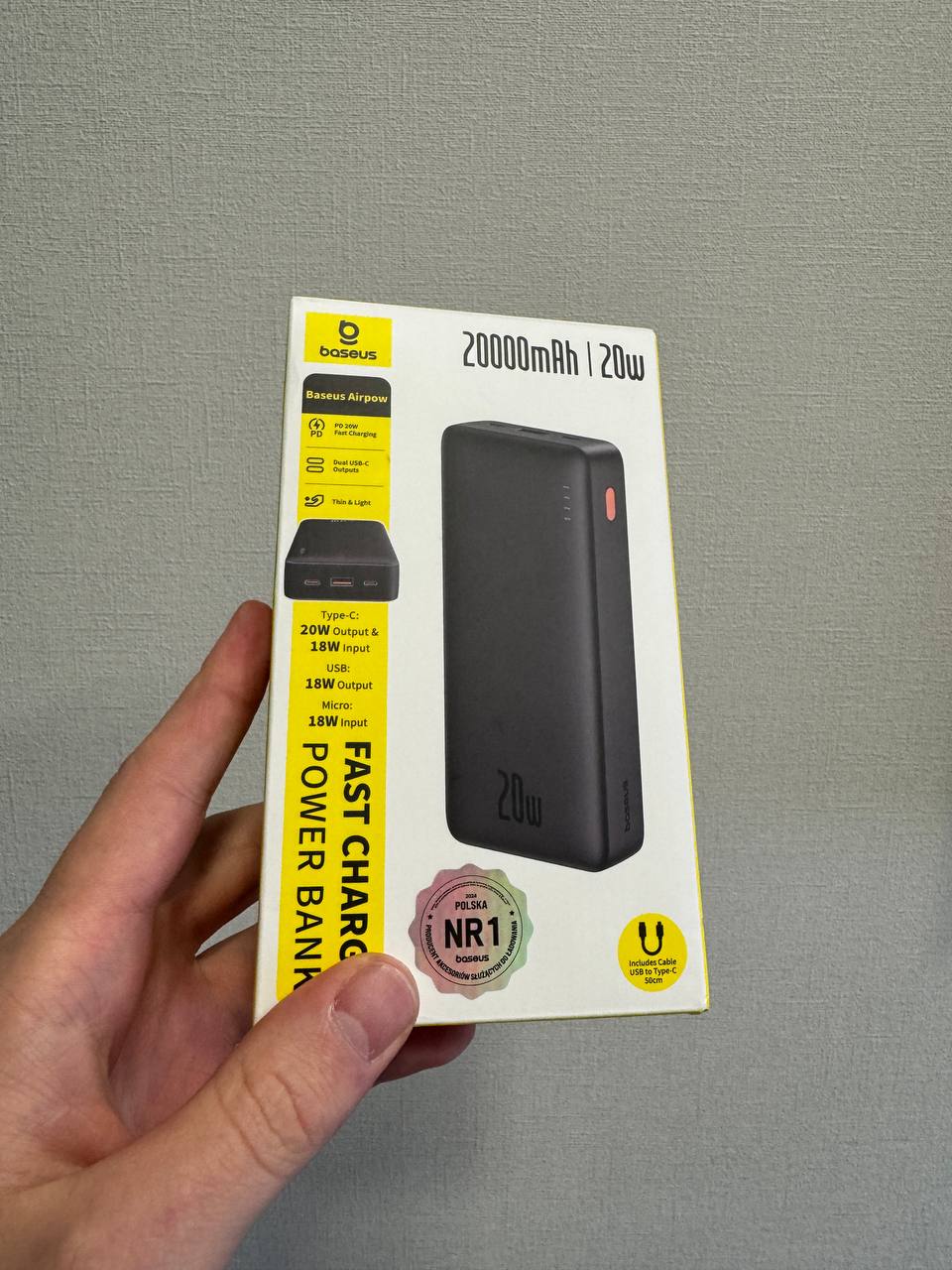 Baseus Fast Charge 20W