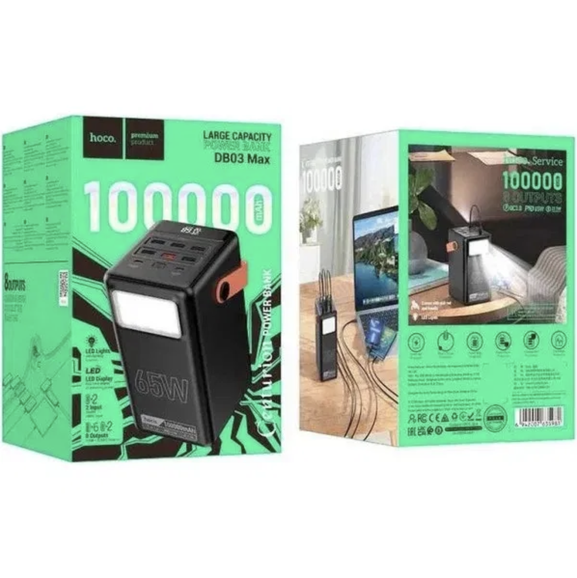 Hoco DB03 Max Centurion (100 000 mAh / 65W)